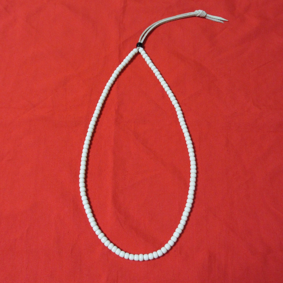 オフホワイト レザービーズ ネックレス 黒 ビンゴブラザーズ ナンバーナイン ネイティブアメリカン ホワイトハーツ julius the soloist拍卖