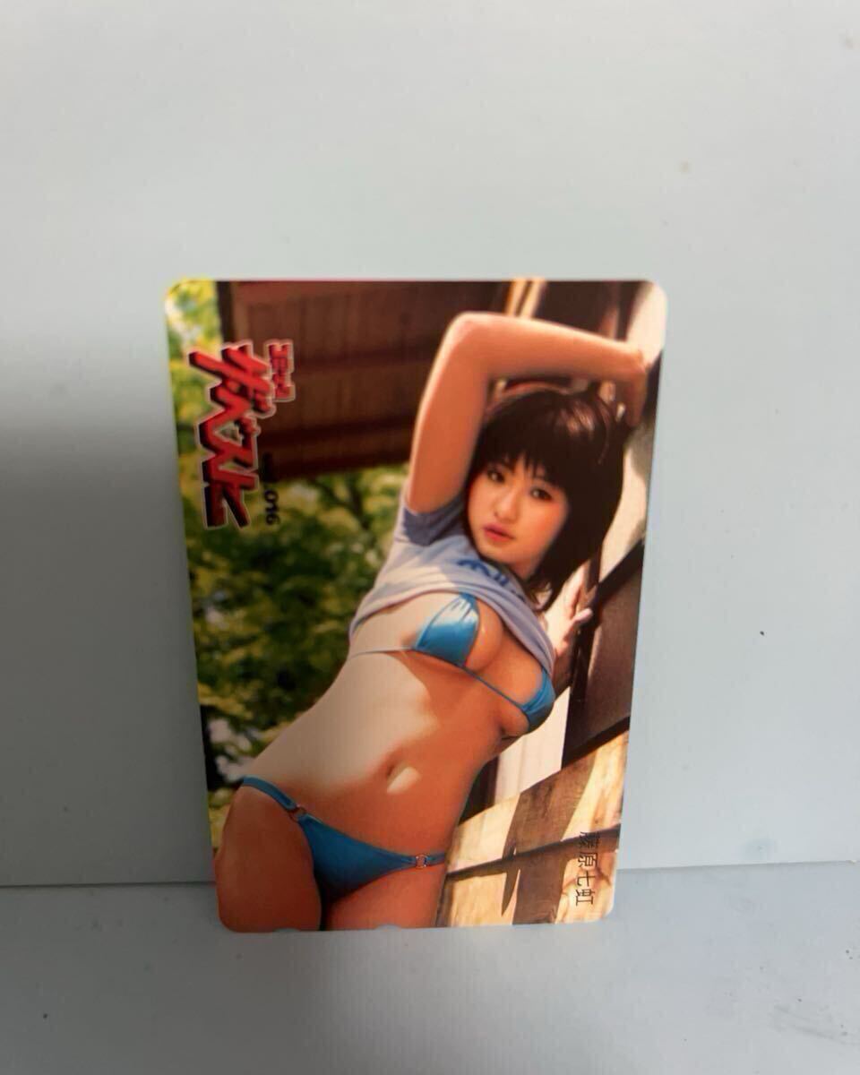 未使用 藤原七虹 水着 コミックザベスト テレカ テレホンカード拍卖
