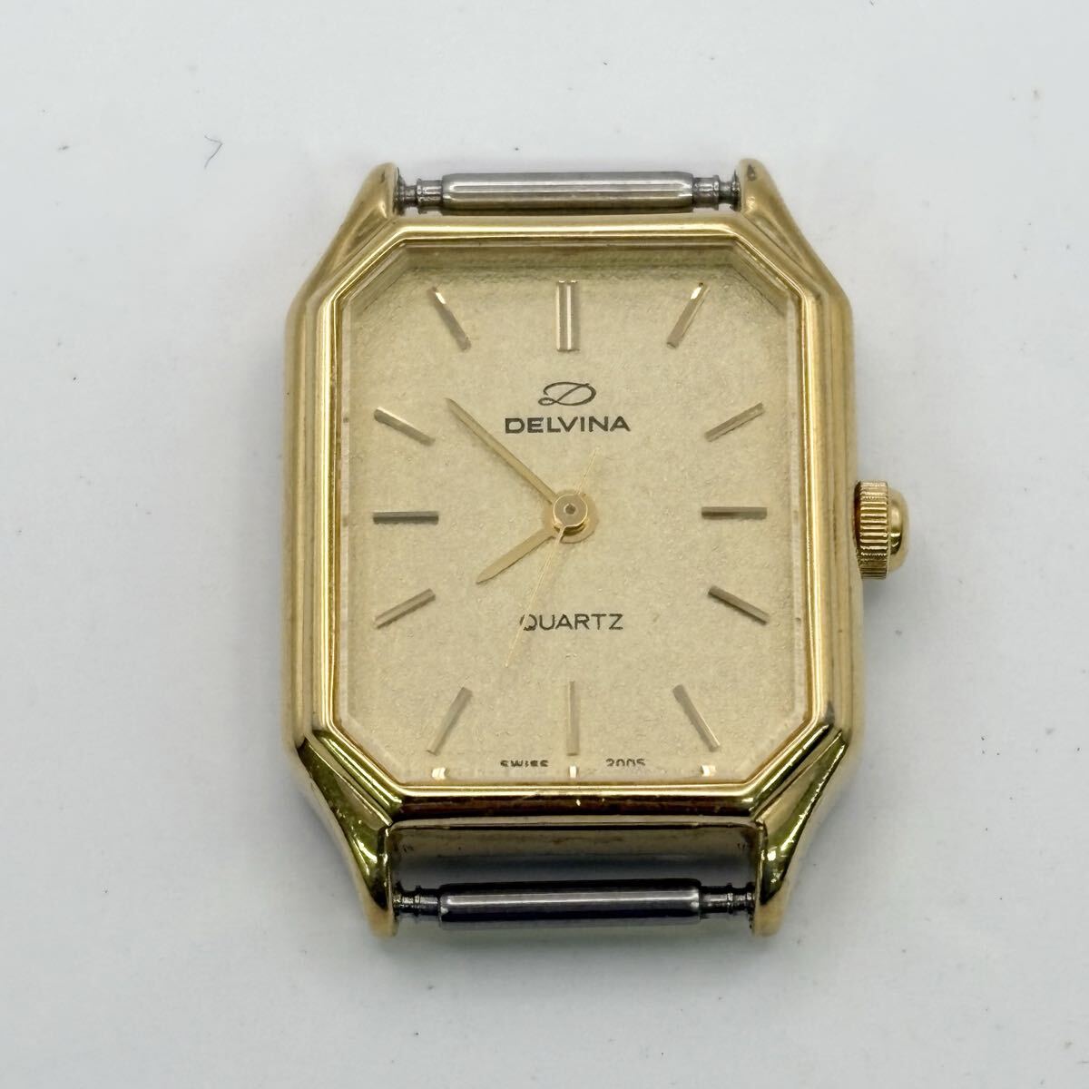 1812〓 DELVINA デルビナ U-2005 腕時計 フェイスのみ レディース 時計 ゴールド ウォッチ クォーツ 3針 服飾小物 拍卖