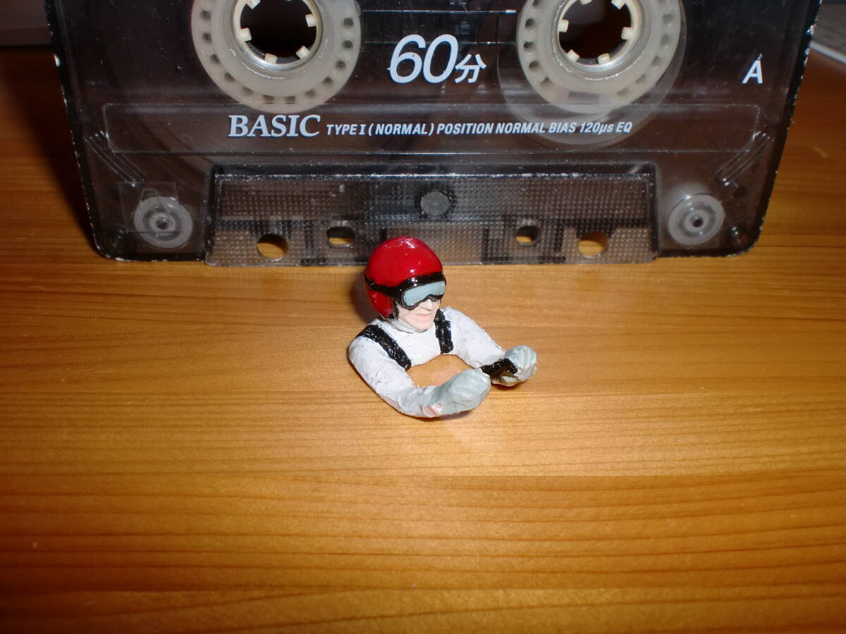 スロットカー 1/24サイズ、アメリカンレーシングドライバー 赤色。送料140円拍卖