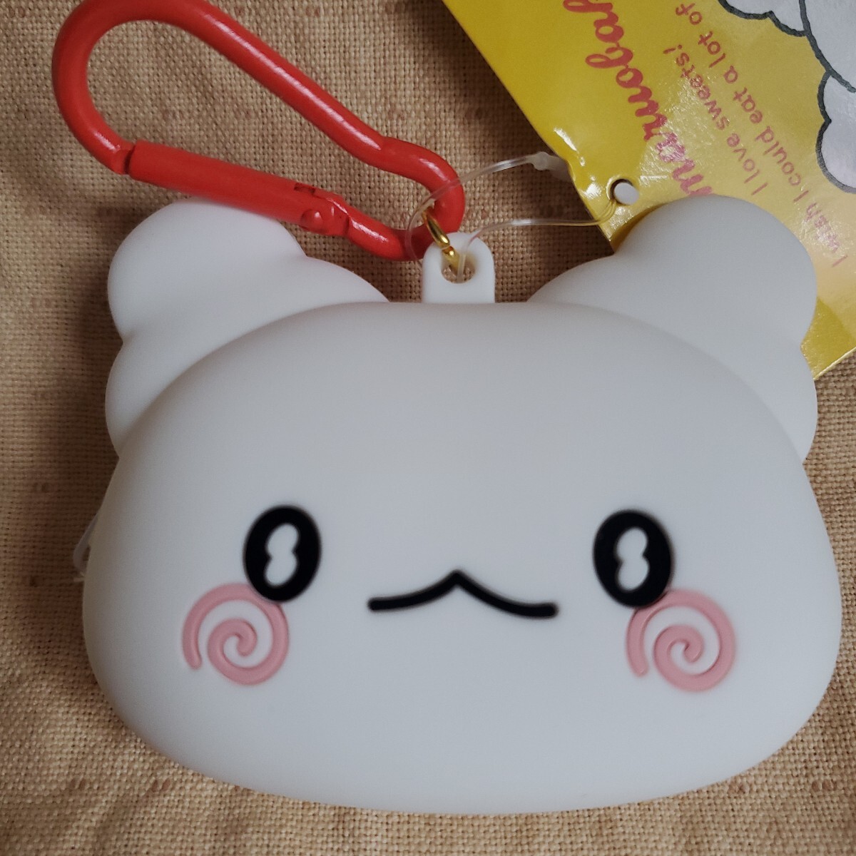 はなまるおばけ シリコンミニポーチ ファスナー&カラビナ付き 検品の為初めて開封 サンリオ正規品 Sanriooriginal 拍卖