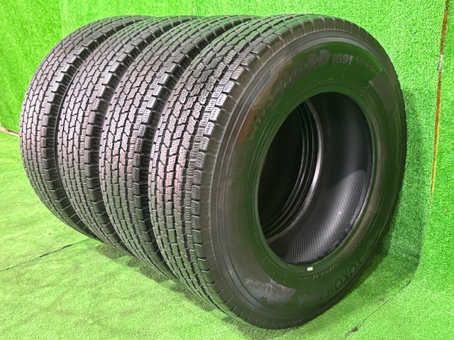 静岡発☆200系ハイエース等に YOKOHAMA ヨコハマ iceGUARD iG91 195/80R15 2021年製 180サイズ 2個口発送 ※商品説明必読拍卖