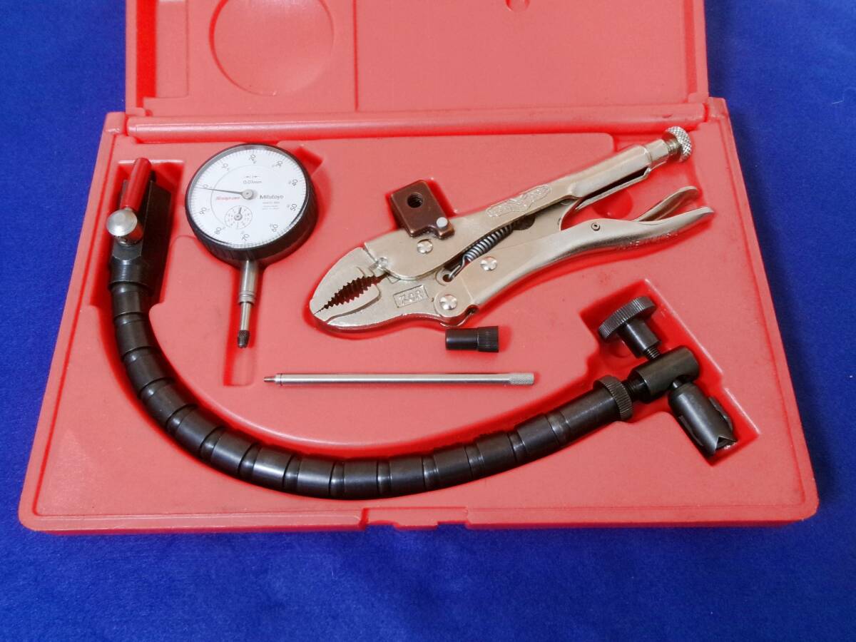 スナップオン Snap-on ブレーキサービスツール PMF137 フレキシブル ダイヤルゲージセット ボールジョイントゲージ拍卖