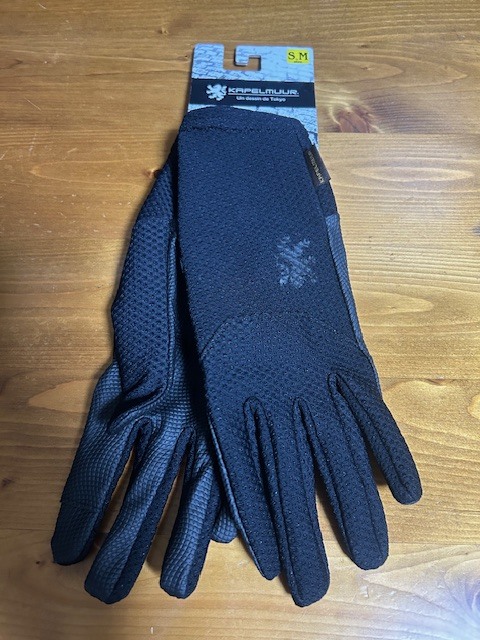 KAPELMUUR ( カペルミュール ) ライトサーモグローブ ブラック S/Mサイズ 新品未使用拍卖