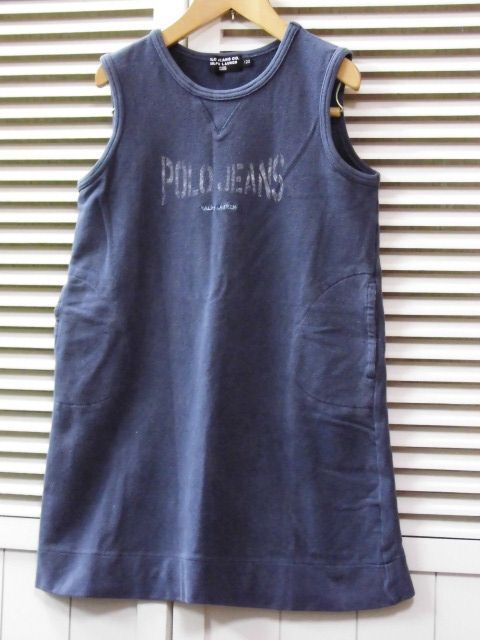 POLO JEANS CO. RALPH LAUREN☆ポロジーンズカンパニー ラルフローレン ワンピース/ジャンパースカート 120 キッズ ガールズ ストレッチ ブ拍卖