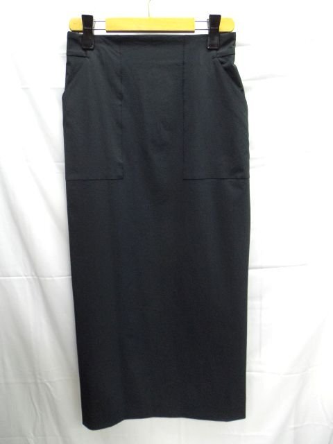 美品★VICENS◎ビセンス/ロングスカート/ストレッチタイトスカート/ブラック/黒/日本製/W68cm~/Fサイズ拍卖