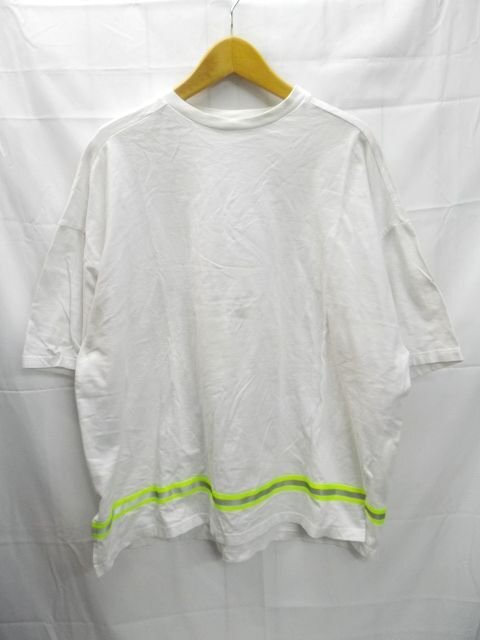 美品★WHITELAND MCMLXXX◎ホワイトランド/ルーズシルエット Tシャツ/ホワイト/白/Fサイズ拍卖