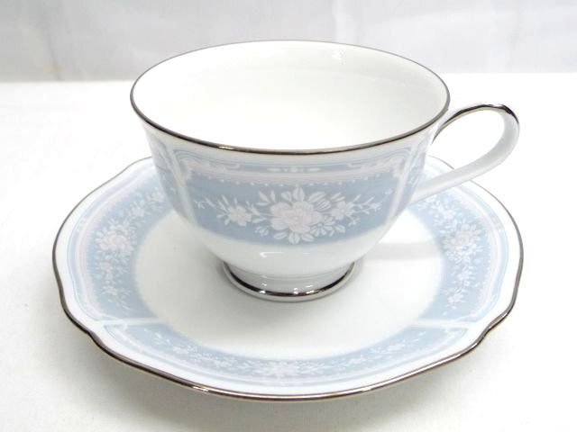 美品★Noritake◎ノリタケ/レースウッド/カップ&ソーサー/コーヒーカップ/ティーカップ/陶器 2拍卖