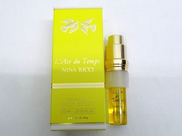 新品★NINA RICCI◎ニナリッチ/レールデュタン/フランス製/PARFUM/パフューム/香水/7.5ml 2拍卖