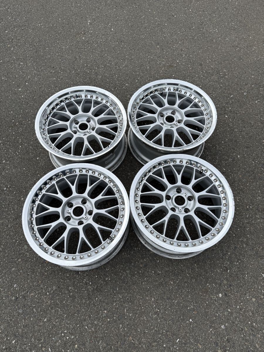 SSR SCHWARZ 18インチ 2本9J+36 2本8J+32 5穴PCD114.3 中古アルミホイール4本セット拍卖