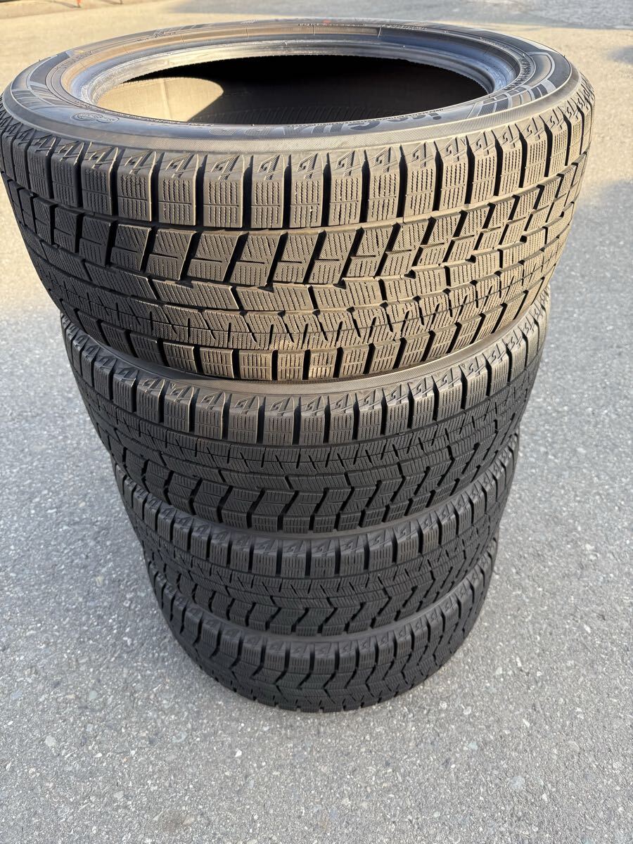 YOKOHAMA ヨコハマ アイスガードiG60 中古冬タイヤ4本セットばり溝 225/50R18 95Q 2021年 スタッドレスタイヤ8mm拍卖