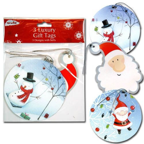 ギフト ラッピング キッズ クリスマスプレゼント用 カード ギフトタグ 3枚セット拍卖