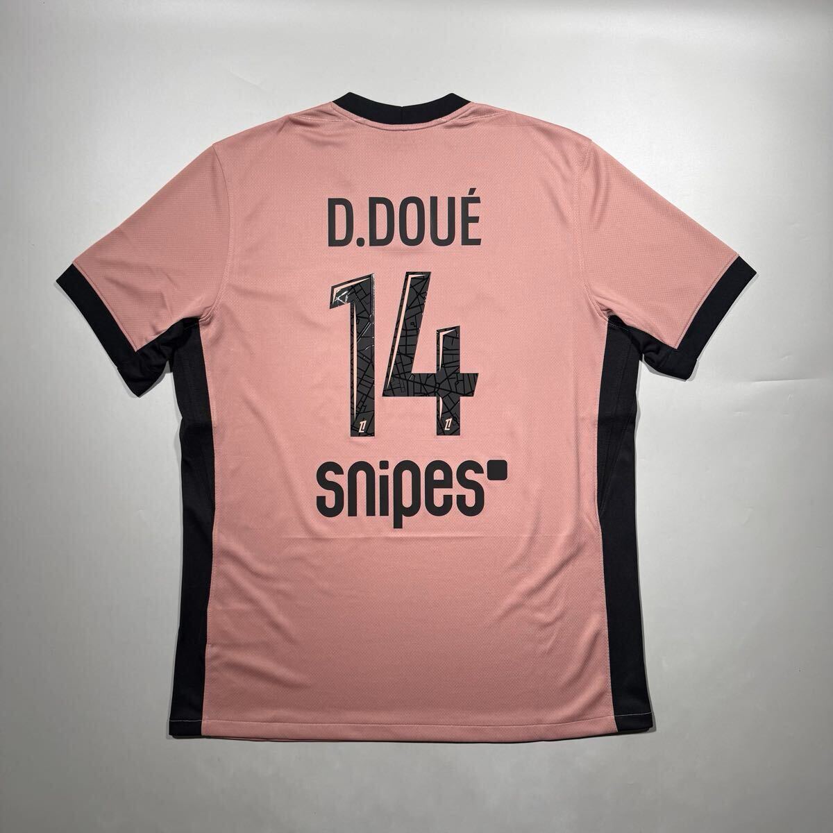 【0円スタート】#14 デジレ・ドゥエ 24/25 パリサンジェルマン 3rd スタジアム ユニフォーム Size L拍卖