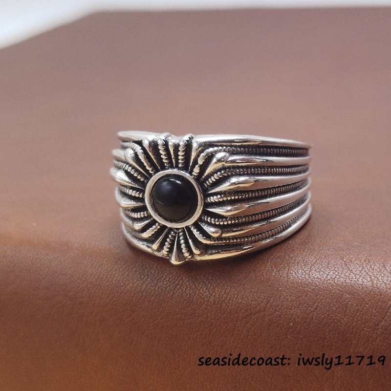 1円~ ◆新品 シルバー925 リング ドクロ 神様の目 幸福 祈り 幸せ ファッション 指輪 アクセサリー 男女兼用 レディースサイズ調整拍卖