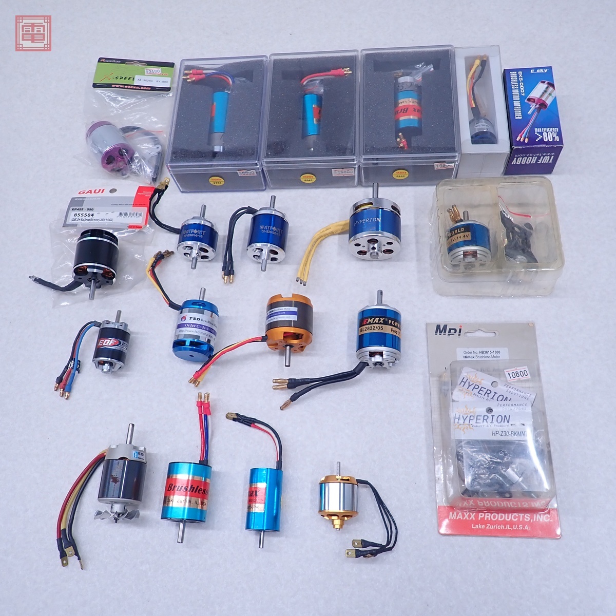 E-sky アウトランナー/Himax/FSD FC4250/F500 等 ブラシレスモーター まとめてセット【20拍卖