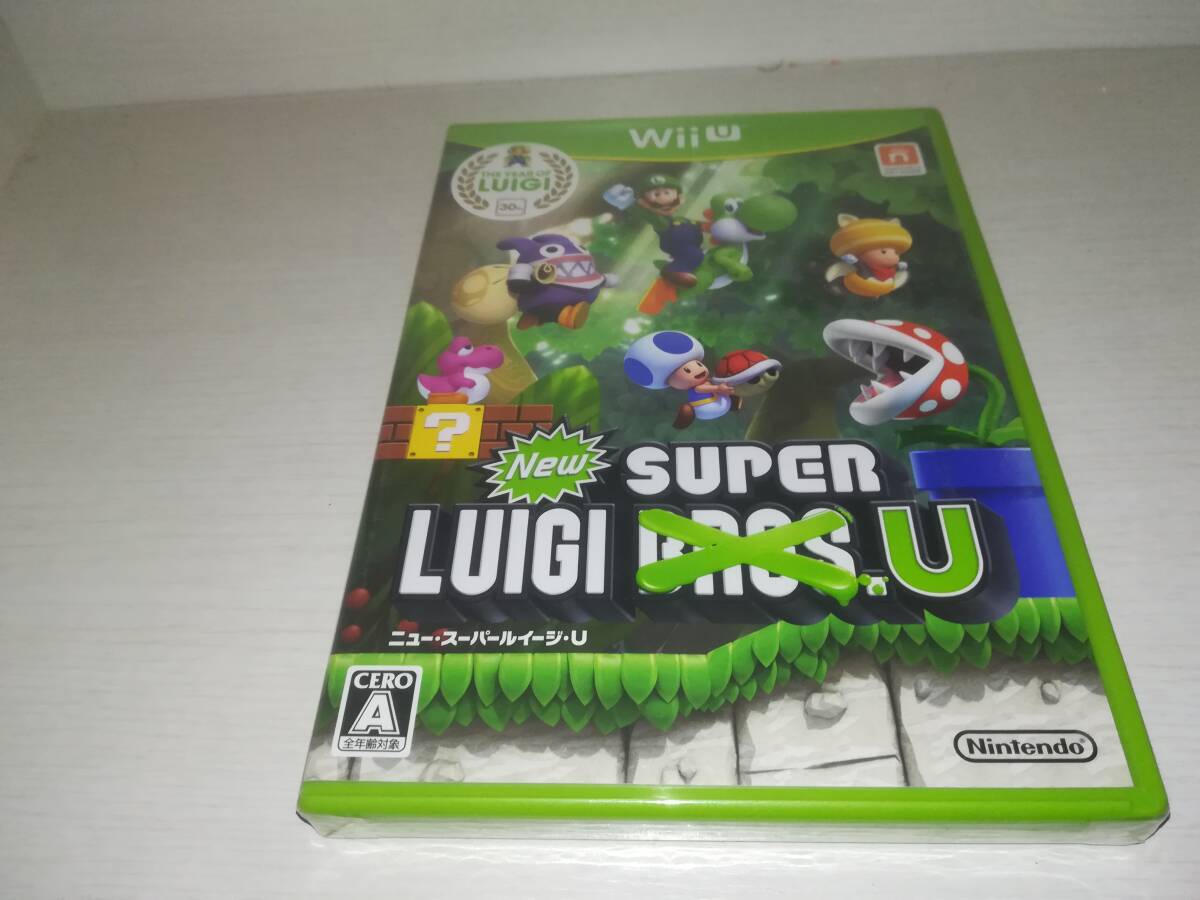 Wii U 新品未開封 New スーパールイージ U New SUPER LUIGI U拍卖