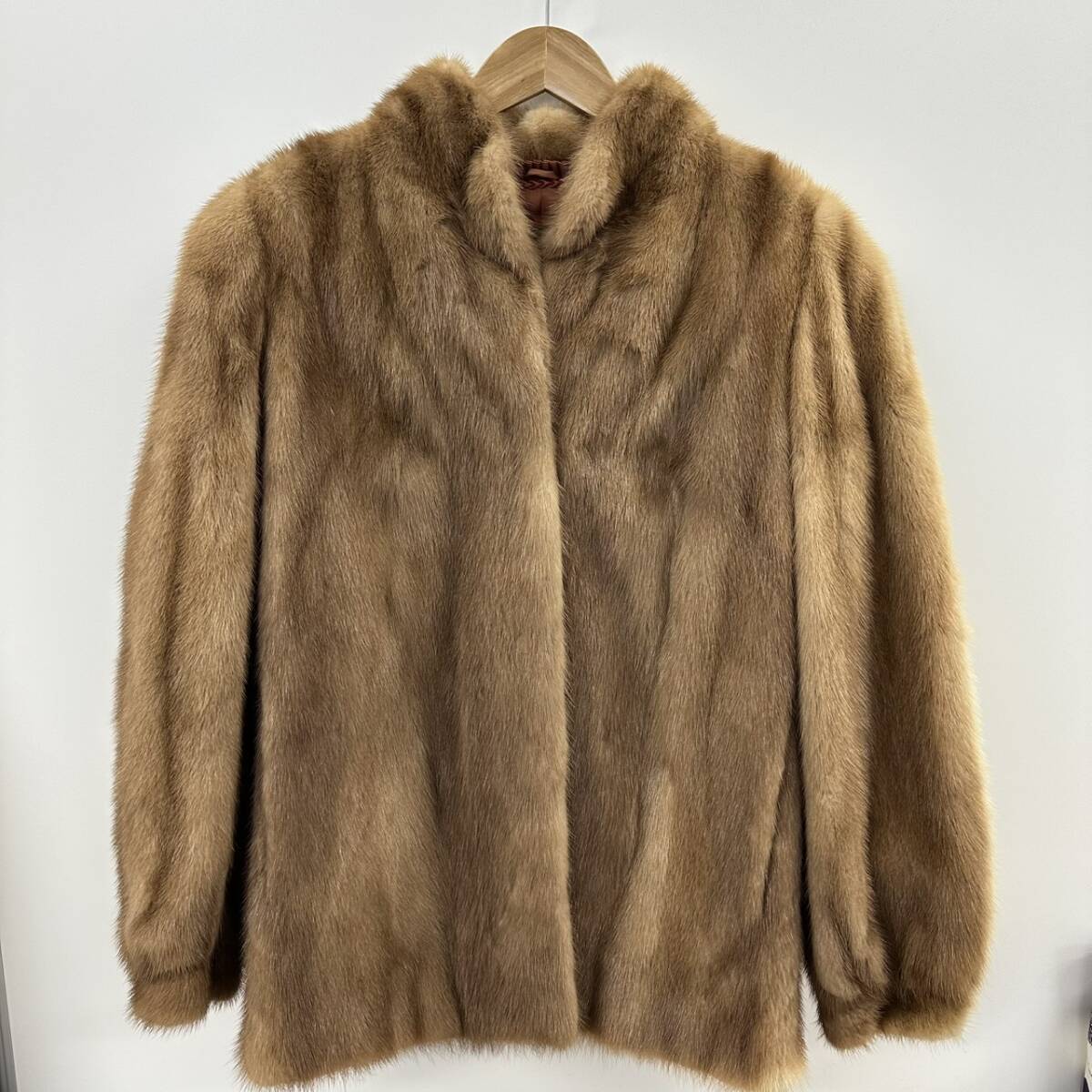 ONWARD オンワード Rambulton ランブルトン ファーコート 13サイズ 毛皮 ミンク フォックス 現状品 拍卖