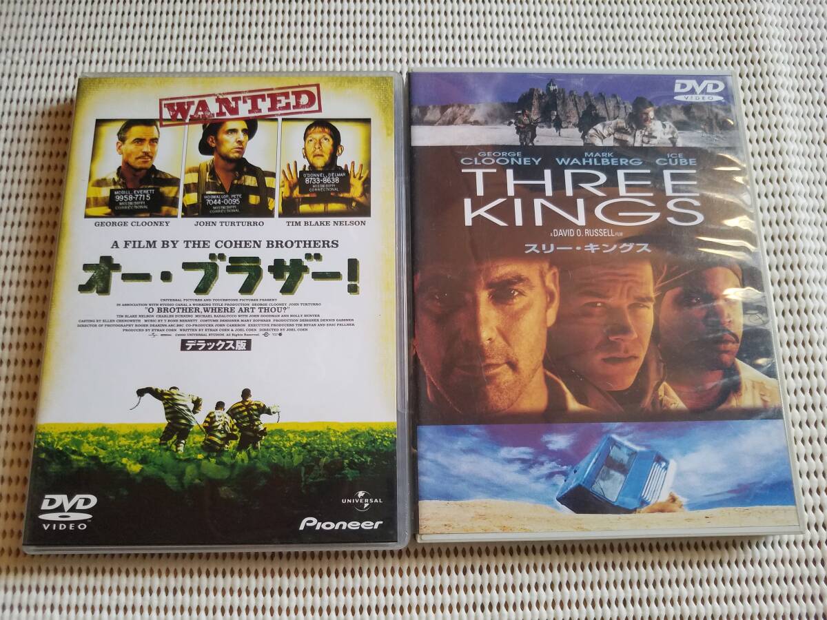【中古DVD スリー・キングス/オー・ブラザー! ジョージ・クルーニー 2巻セット】拍卖