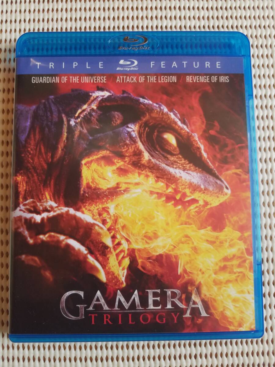 【(インポート)輸入盤中古BD Blu-rayディスク ガメラ トリロジー 平成版ガメラ3部作収録 (日本語音声可) 】拍卖