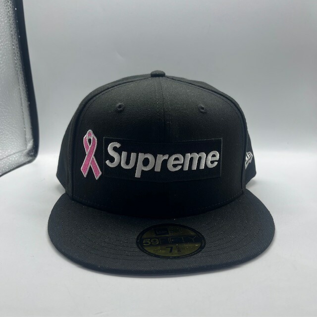 Supreme 25aw Breast Cancer Awareness Box Logo New Era SIZE-60.6cm シュプリーム ブレストキャンサーアウェアネスニューエラキャップ拍卖