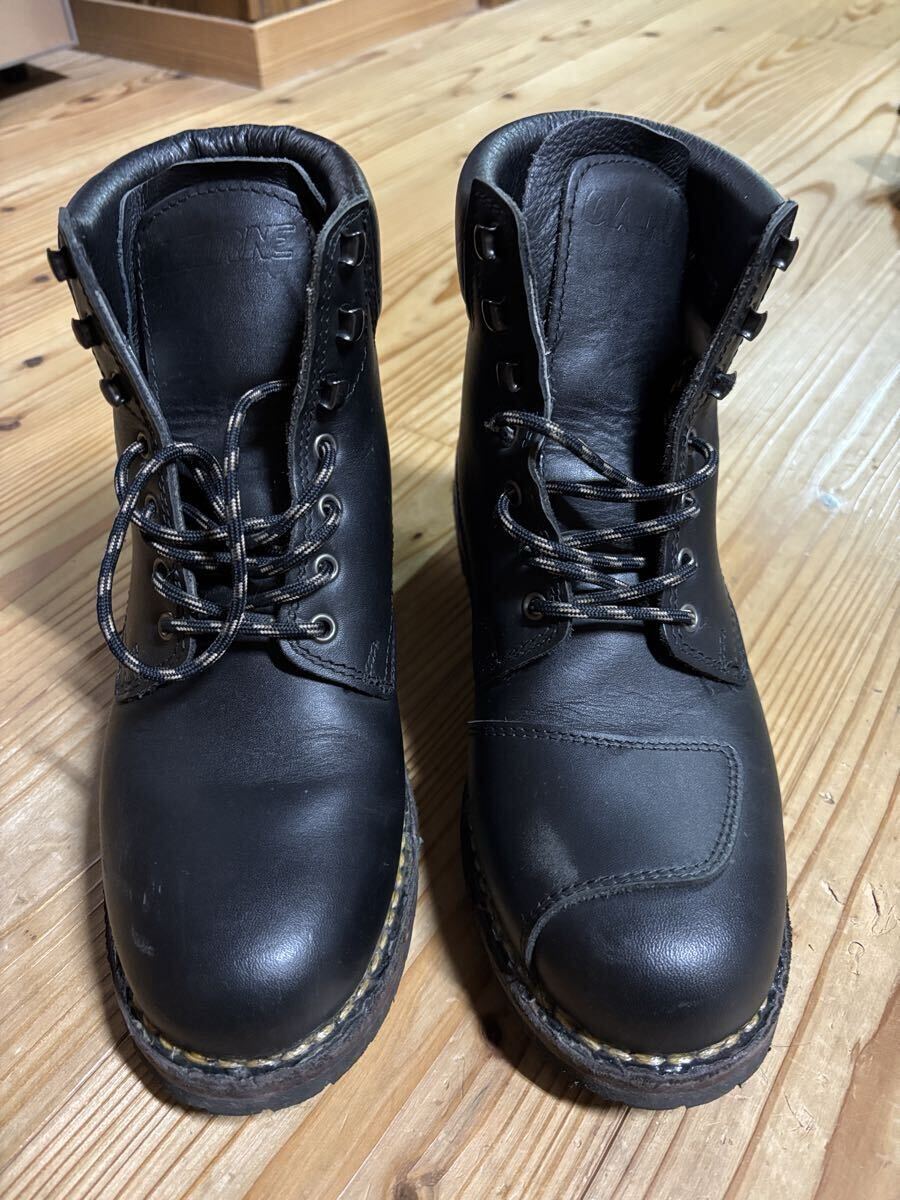 中古 GAERNE ガエルネブーツ ナンバー145ブラック 26.5 着用1回 ライディングブーツ拍卖