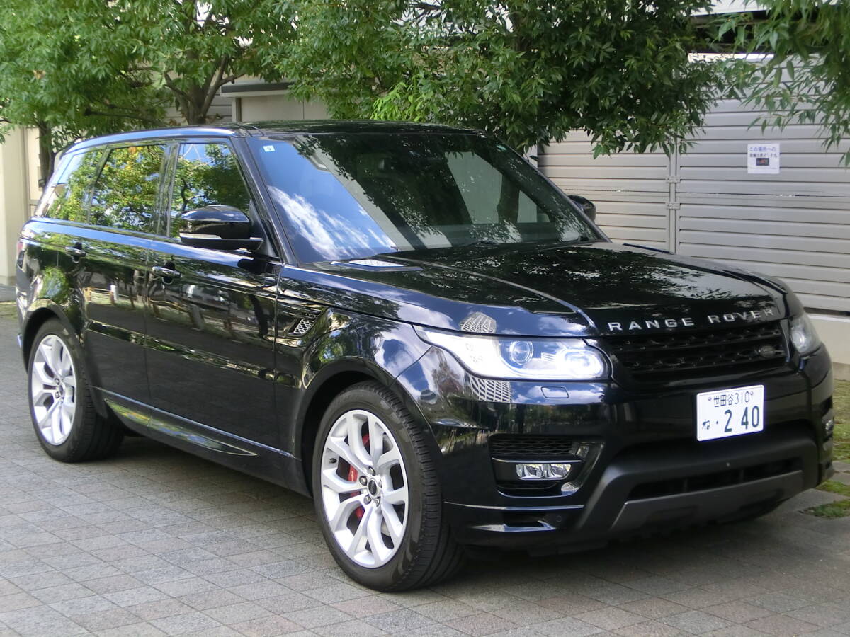 平成29年式極上!!「レンジローバースポーツ/オートバイオグラフィー/ダイナミック/5.0Lスーパーチャージド/525馬力」売切! パノラマルーフ拍卖