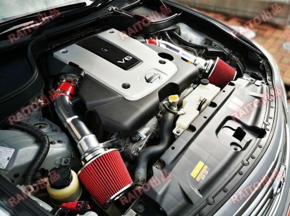 15PS上昇!Z33 Z34 V36 Y50 Y51 エアクリーナーキットVQ25HR VQ35HR VQ37VHR 日産 フェアレディZ スカイライン フーガ インテーク マフラー拍卖