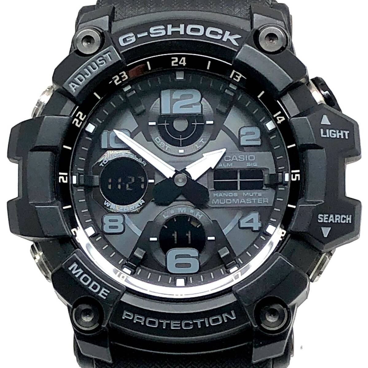 G-SHOCK ジーショック 【ITF4FHW9DXS4】 GWG-100-1A MUDMASTER マッドマスター 電波ソーラー ダブルLEDライト 防塵・防泥構造 アナデジ拍卖