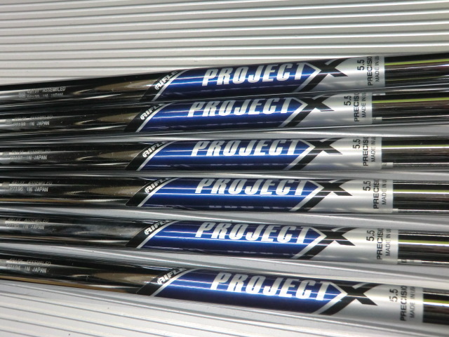 【日本仕様 正規品♪】未使用【TRUE TEMPER】PROJECT X 5.5 IRON FLEX 5.5 ■ 5I-PW用■拍卖
