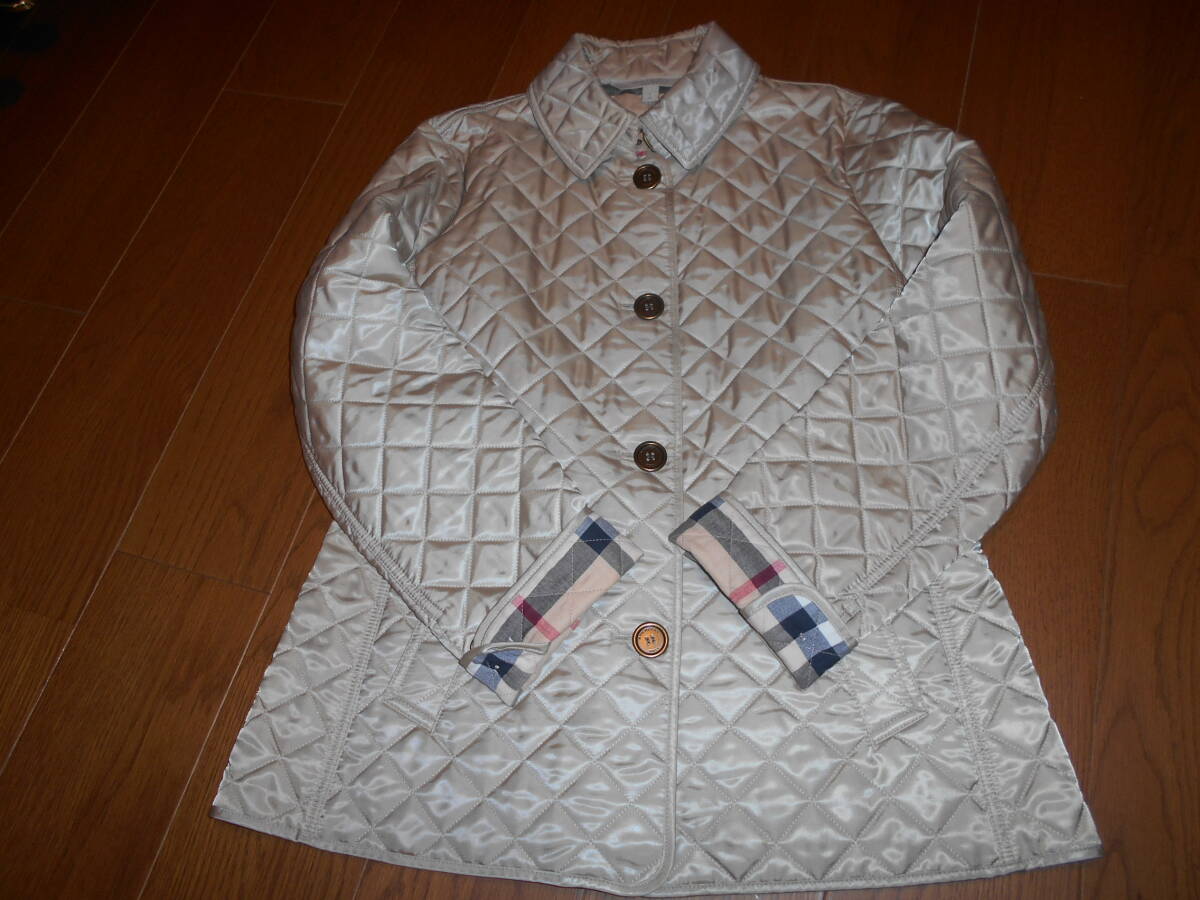 バーバリー・ベージュキルティングジャケット(L)拍卖
