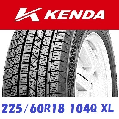 〔個人宅OK〕25年製 KENDA ICETEC NEO KR36 225/60R18 104Q XL〔4本セット〕送料込み\55,440〔沖縄・離島不可〕拍卖