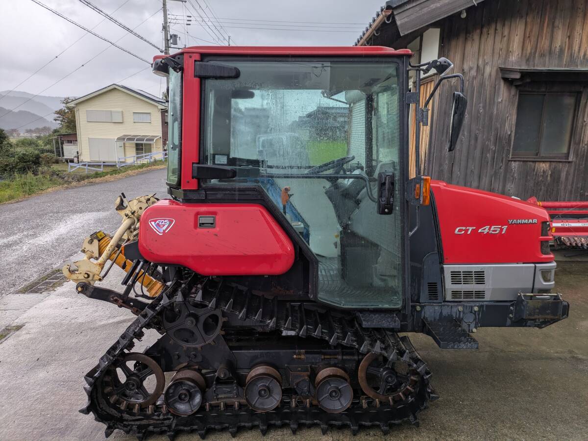 ■ CT451 ヤンマー フルクロ フルクロ―ラ トラクター 45馬力 低アワー 個人出品拍卖