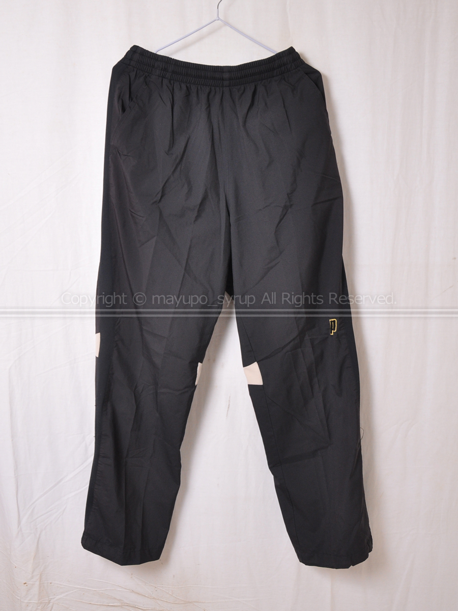 S1804-29★Prince プリンス 4DC ウィンドパンツ テニスウェア 黒 L拍卖