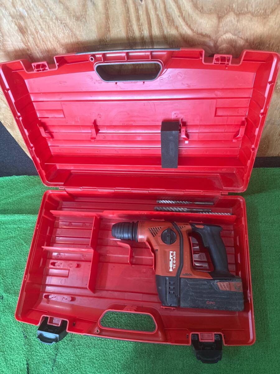 (サー52)【デモ機の為ジャンク】HILTI TE6-A36-AVR 充電式ハンマードリル※付属品・ケース有 現状品【返品交換不可】デモ機の為ジャンク拍卖