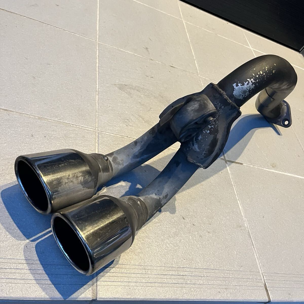 ★☆格安 1円 スタート ダイハツ ソニカ 希少 レア 販売終了品 l405s 社外 マフラー リアピース HKS リーガル 2本出し 車検対応 JASMA☆★拍卖