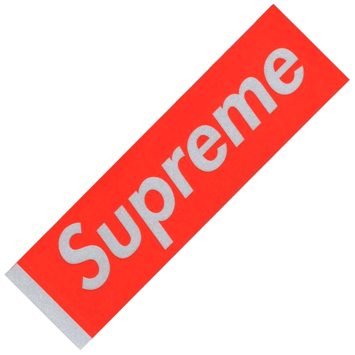 Supreme - Reflective Box Logo Sticker 赤 シュプリーム - リフレクティブボックスロゴステッカー 2014FW 3Mリフレクター 反射素材拍卖
