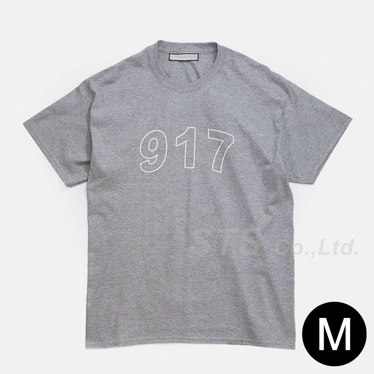 Nine One Seven - 917 Block Tee 灰色M ナイン ワン セブン - 917 ブロック ティー 2016FW 拍卖