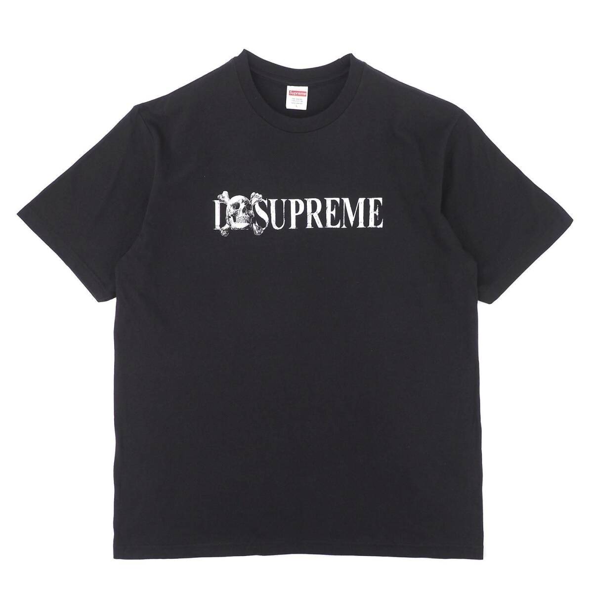 Supreme - Skull Tee 黒L シュプリーム - スカル ティー 2025FW アンドレイ・モロドキン 2004年デッキアーカイブネタ ペンボックス拍卖