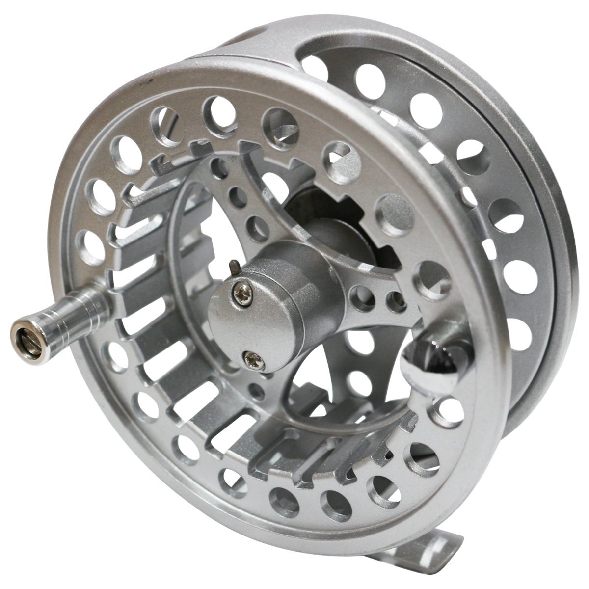 アルミ製 フライリール #7/#8 180g ドラグ付 アルミ ダイキャスト シルバー 銀 フィッシング リール 川 釣り フライフィッシング 7番 8番拍卖