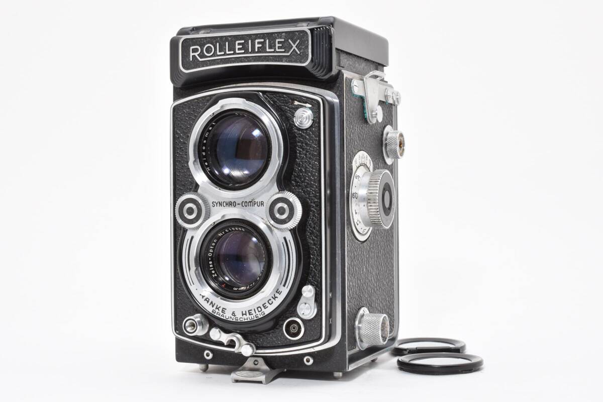 【極上美品】 Rollei ローライ ROLLEIFLEX ローライフレックス オートマットMX V A型 二眼レフ 【動作確認済み】 #2642046拍卖