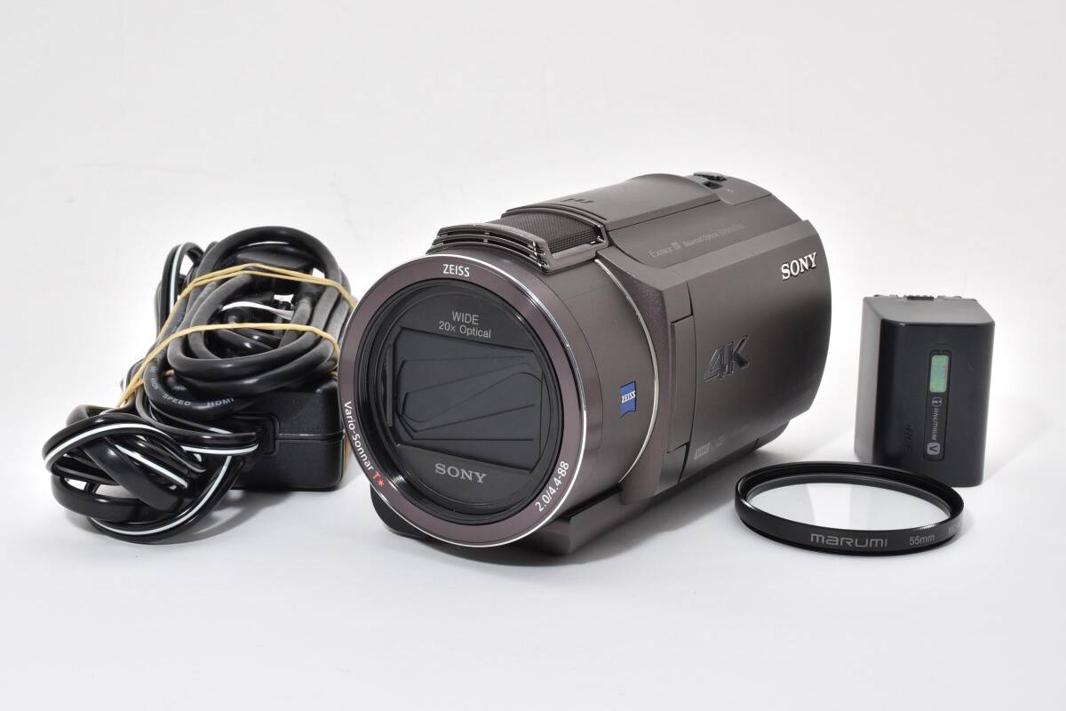 【良品】ソニー SONY デジタル4Kビデオカメラレコーダー FDR-AX40【動作確認済み】#2674825拍卖