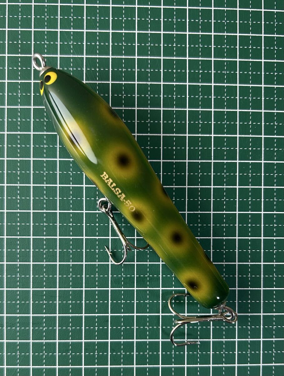 ビッグラッシュスケーターオリジナル、ザウルス、SAURUS、バルサ50 、BALSA50 、Balsa50 、フロッグ、015、美品拍卖