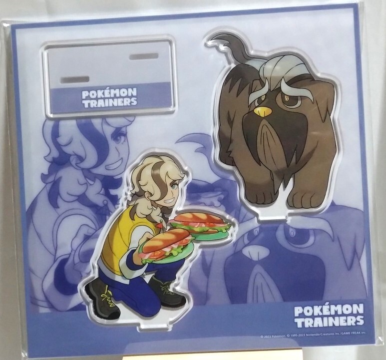 ポケモン トレーナーアクリルスタンド ペパー & マフティフ拍卖