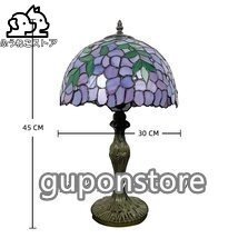 人気推薦★ テーブルスタンド ステンドランプ ステンドレトロな雰囲気ティファニー ランプ 室内装飾 芸術品 S*21拍卖