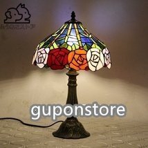 高品質テーブルスタンド ステンドランプ ステンドレトロな雰囲気ティファニー ランプ 室内装飾 芸術品 S0.+6拍卖