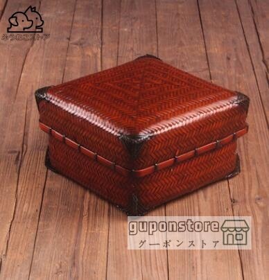 爆売り!竹編みの蓋付き茶道具セット茶道具セット旅行功夫茶器携帯バッグ拍卖