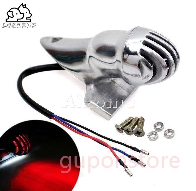 ビンテージ アルミポリッシュ テールランプ ハーレー アメリカン チョッパー ボバー パン ナックル ショベル コッカー オールドスクール拍卖