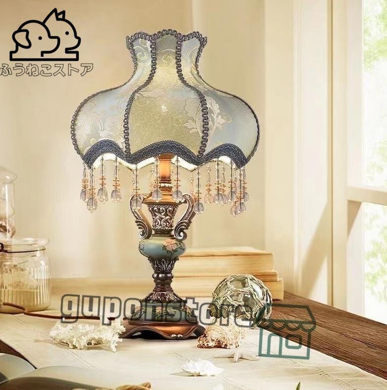 人気推薦★極美品★北欧風レトロ電気スタンド ランプ 豪華 卓上デスクテーブル デラックス ベッドサイド 照明 インテリア デスクライト拍卖