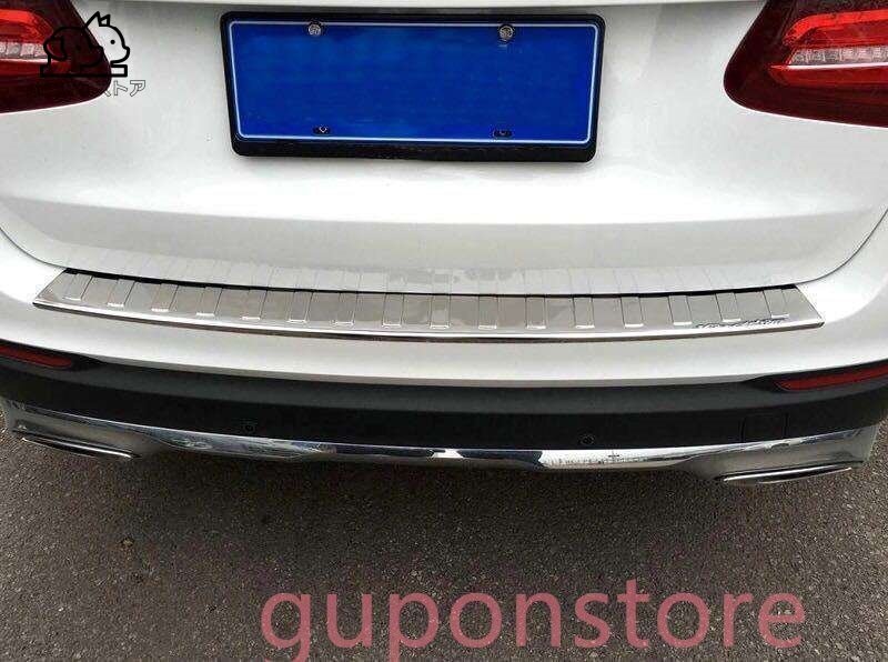 2015 2016 2017用メルセデスベンツglcクラスx253鋼リアバンパープロテクタープレートカバー拍卖