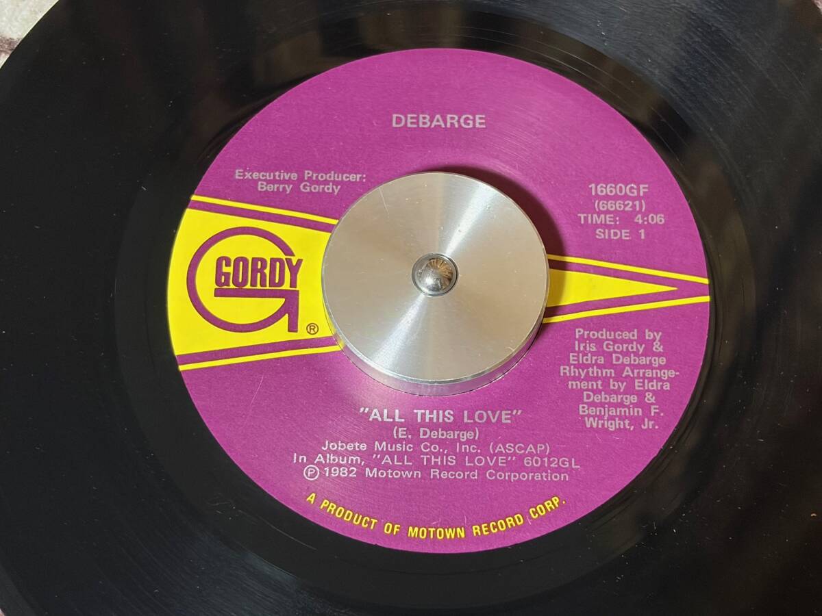 DEBARGE ♪ALL THIS LOVE 7インチ 45 拍卖